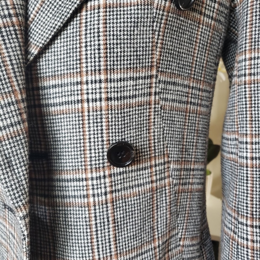 Pre owned MURAL plaid midi length coat in great condition - Picture 8 of 11